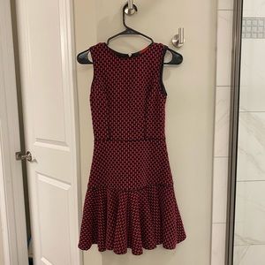 Dress red and black, RED by Saks Fifth Avenue Small